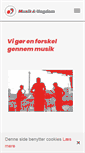 Mobile Screenshot of musik-ungdom.dk